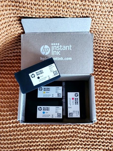 HP 962/963/964/965 INSTANT INK PRINTER CARTRIDGES
