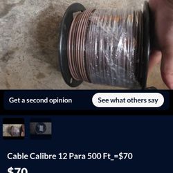 Rollo De Cable _=$70