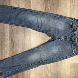 Levi's 541 Athletic Fit Men's Jeans 33x30 99% Cotton Blue Denim