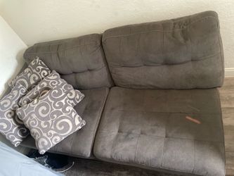 Gray couch