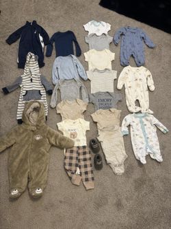 Baby newborn onesies bundle