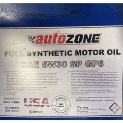 Full Synthetic Motor Oil$3.00/Qt