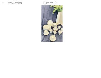 Fine China dinnerware