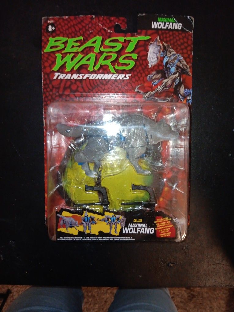 BEAST WARS TRANSFORMERS MAXIMAL WOLFGANG