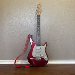 Red Electric Guitar