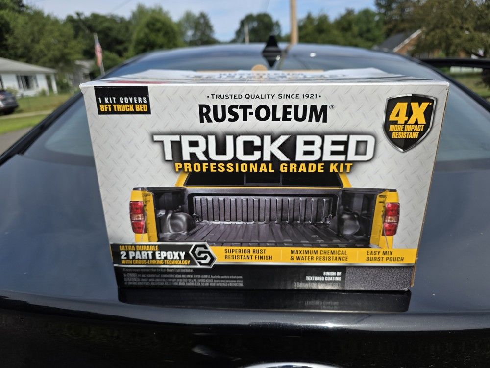 Rust-Oleum 323529 Professional Grade Truck Bed Liner Kit 128oz