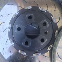 2 Large Brake Rotors 5 Spoke