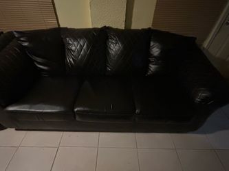 black couch
