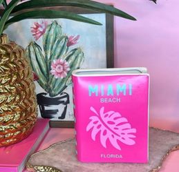 Assouline Travel Book Inspired Ceramic Vase