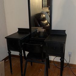 Antique Vanity & Chair