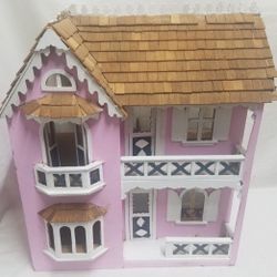 Wood Doll Playhouse