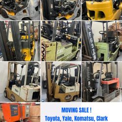 FORKLIFTS TOYOTA, CLARK * Need Work*