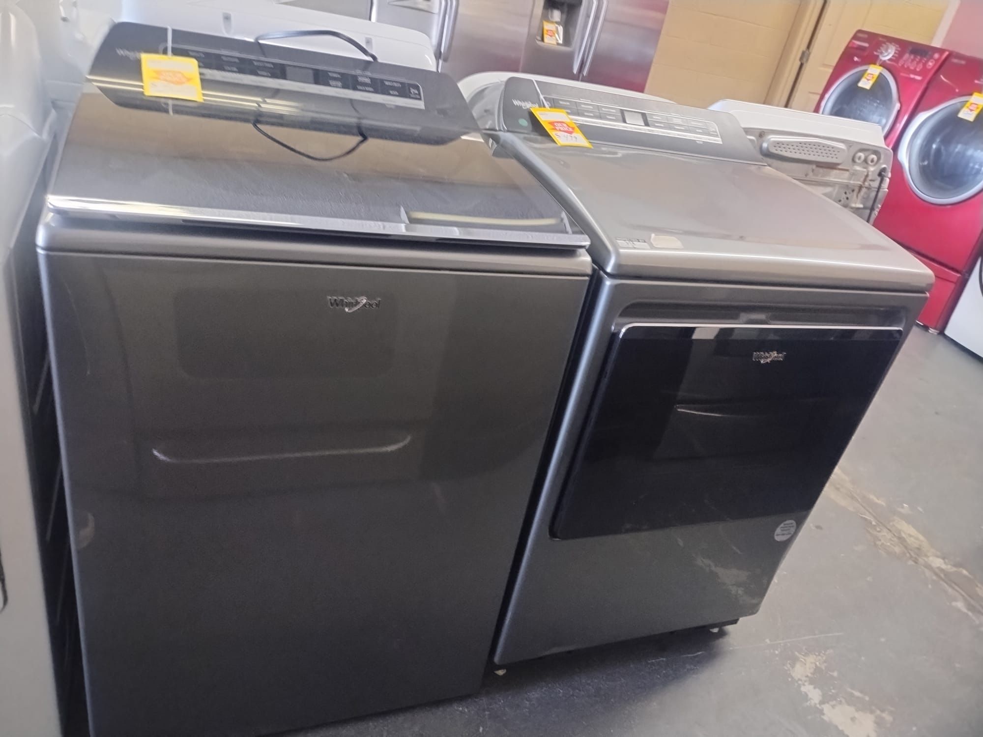 Beautiful Whirlpool Washer And Electric Dryer