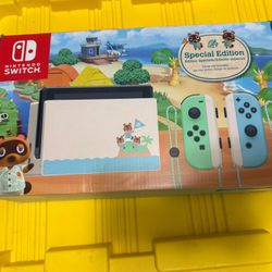 Nintendo Switch 1 Animal Crossing Special Edition