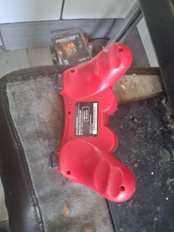 Ps3 controller red.