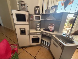 Kids play kitchen