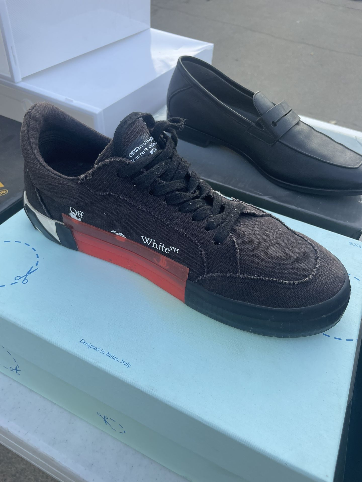 Off White Vulk Lows Size 8 Og All
