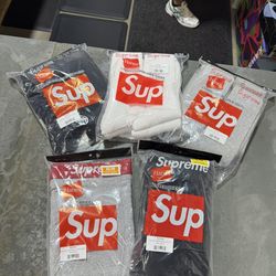Supreme Socks & Underwear Read Description