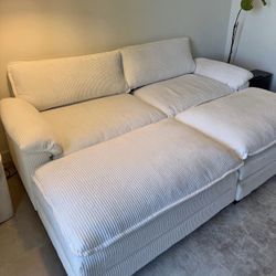 Sofa Whit Ottomans. Price Including Delivery 