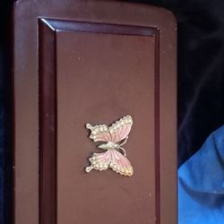 Jewelry Box With Butterfly