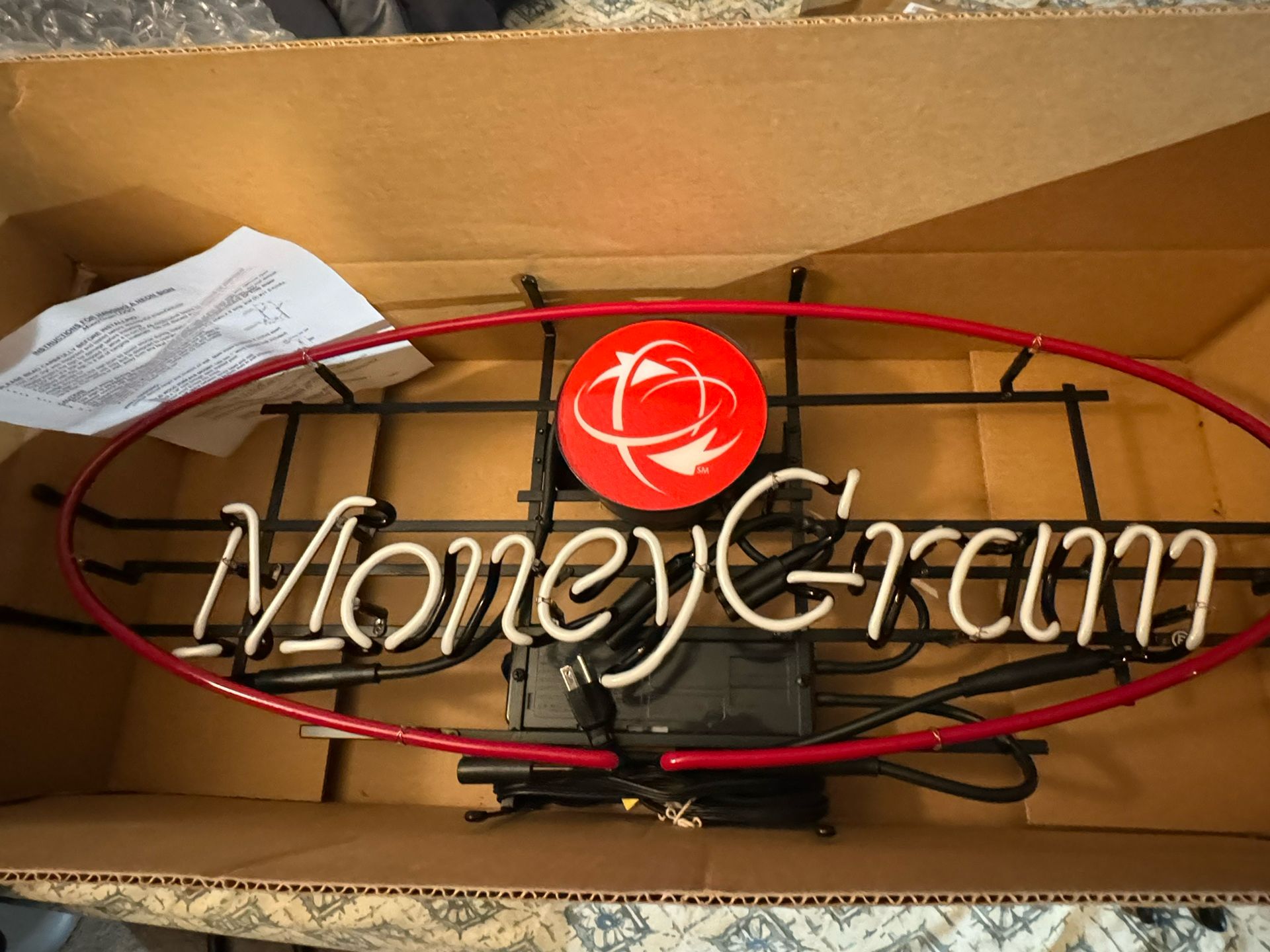 Money Gram Neon Sign