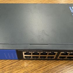 Linksys 16 Port Gigabit Switch