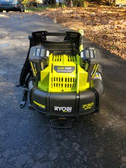 Ryobi Electric Backpack Blower