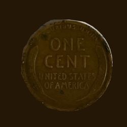 1919 Wheat Penny With Error