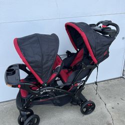 BABY TREND DOUBLE SIT AND STAND 