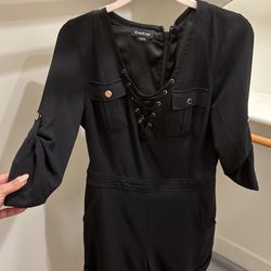 Bebe Black Romper