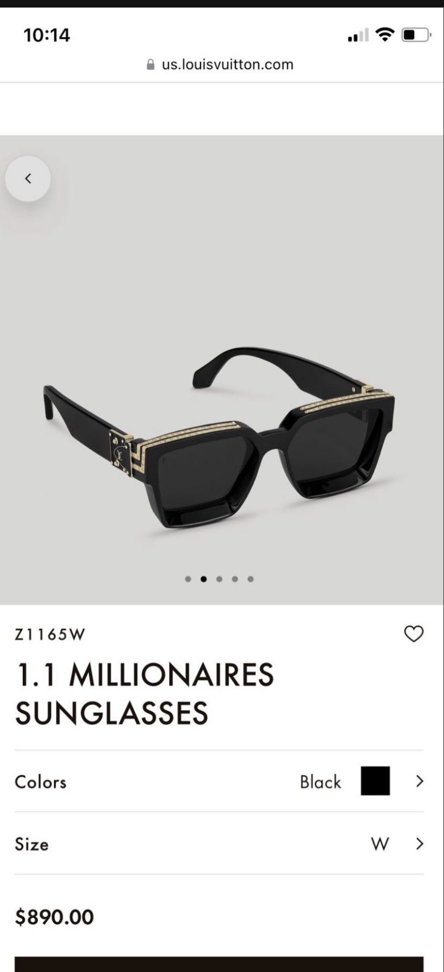 1.1 Millionaires Sunglasses Louis Vuitton. Silver (NON NEGOTIABLE) for Sale  in Bronx, NY - OfferUp