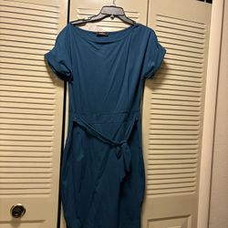 Teal Dress 