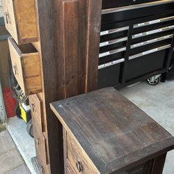Rustic Solid Wood Drawers (free)
