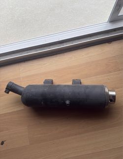 Raptor 660 stock exhaust
