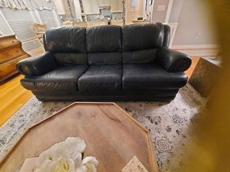 Leather sofas