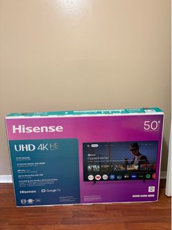 Hisense google tv 50in