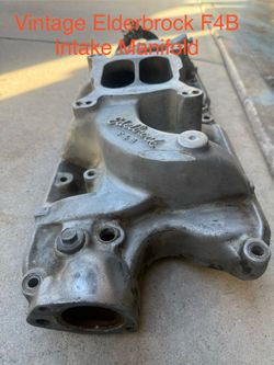 Vintage Elderbrock F4B Intake Manifold