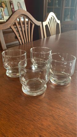 Princess house crystal punch glasses