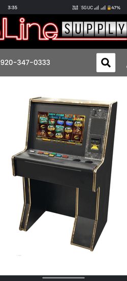 Casino style machines