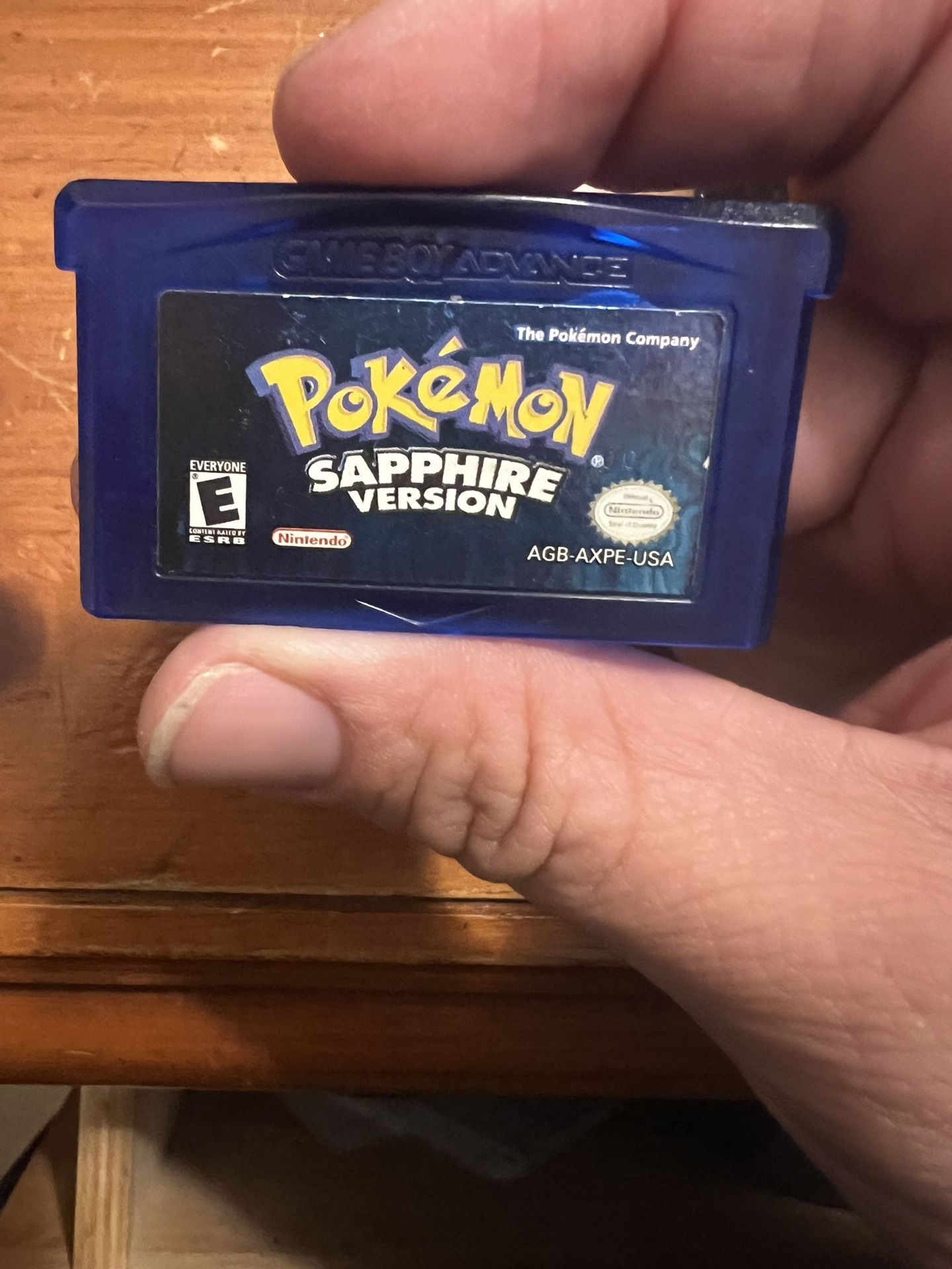 Pokémon Sapphire GBA