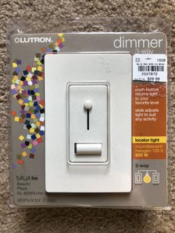 Three (3) Lutron 3-Way Dimmer Switches