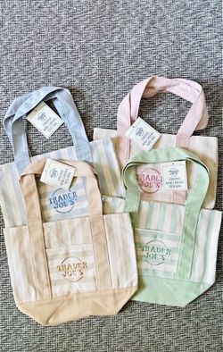 Trader Joe’s Mini Canvas Tote Bags