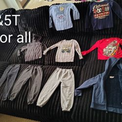 4T & 5T Boys Clothes 
