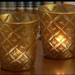 Set of 2 New Bombay Company Candle Holders
