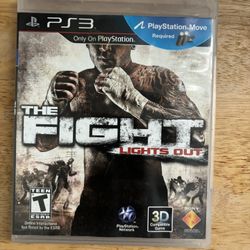 The Fight Lights Out PS3