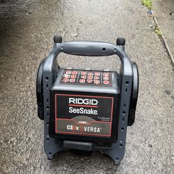 Ridgid Seesnake cs6x versa monitor