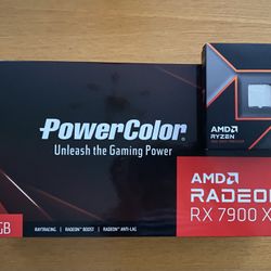 AMD 7900XT GPU and AMD 9700X CPU