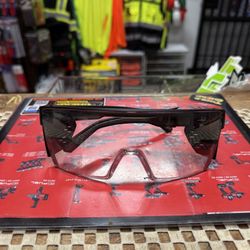 BOMBER Buzz- Grande Matte Black W/ Clear Anti-fog Lens Safety Glasses 