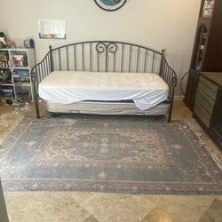Day Bed (two Twin Beds ) Second PullOut mattress Excellent Condition (mattress And Bed $