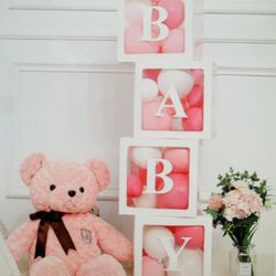 Transparent Baby Shower Box